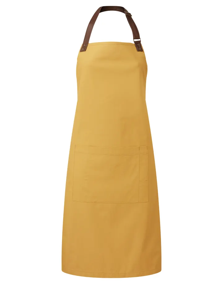 Tablier à bavette "Annex" Mustard