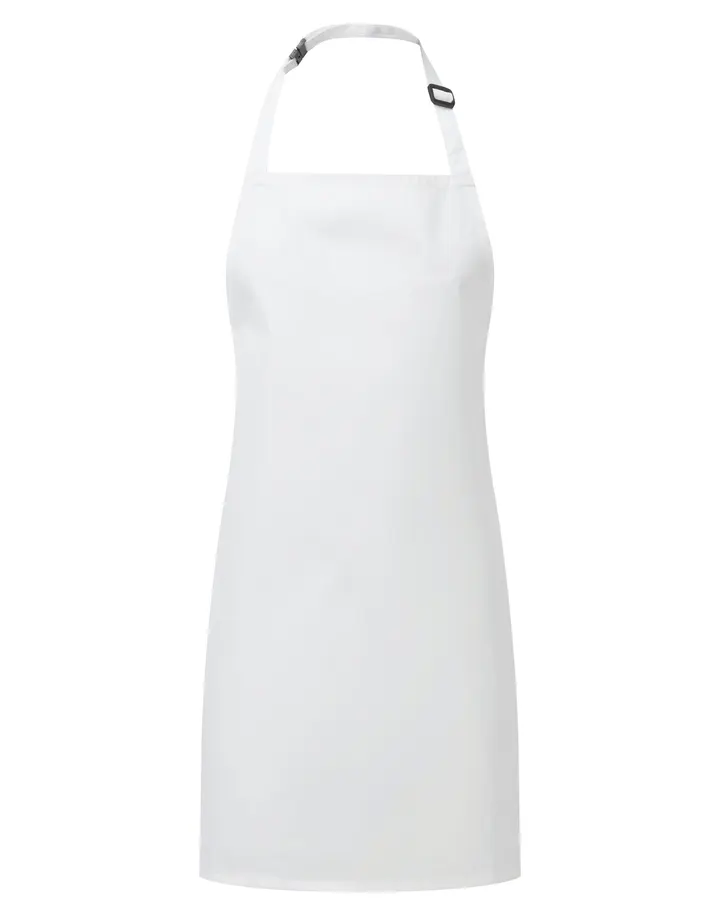 Tablier à bavette imperméable "Essential" White
