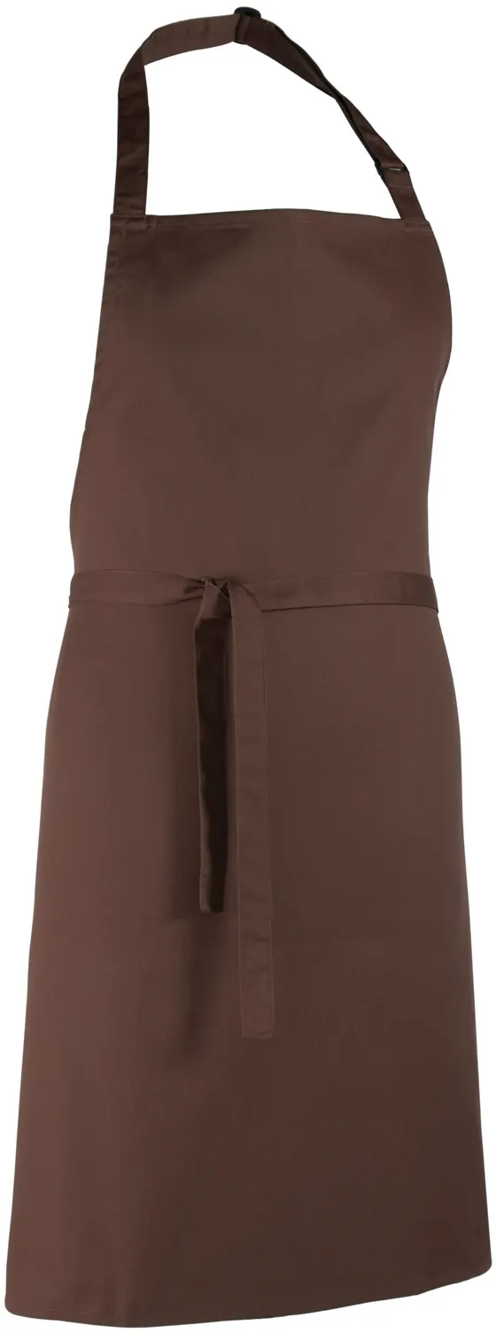 Tablier à bavette "Colours" Brown