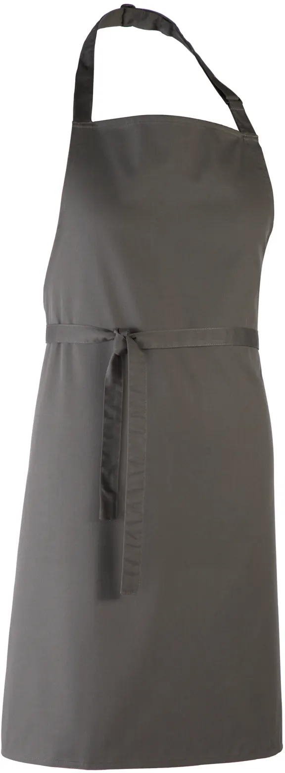 Tablier à bavette "Colours" Dark Grey