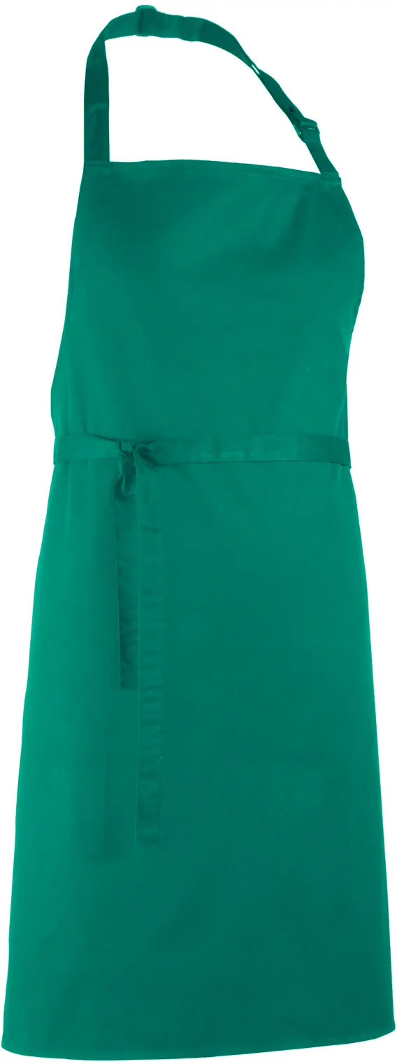 Tablier à bavette "Colours" Emerald