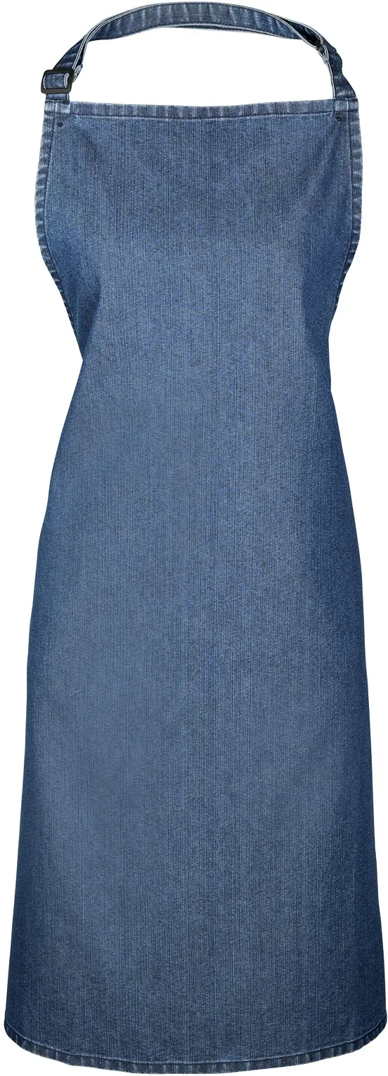 Tablier à bavette "Colours" Indigo Denim