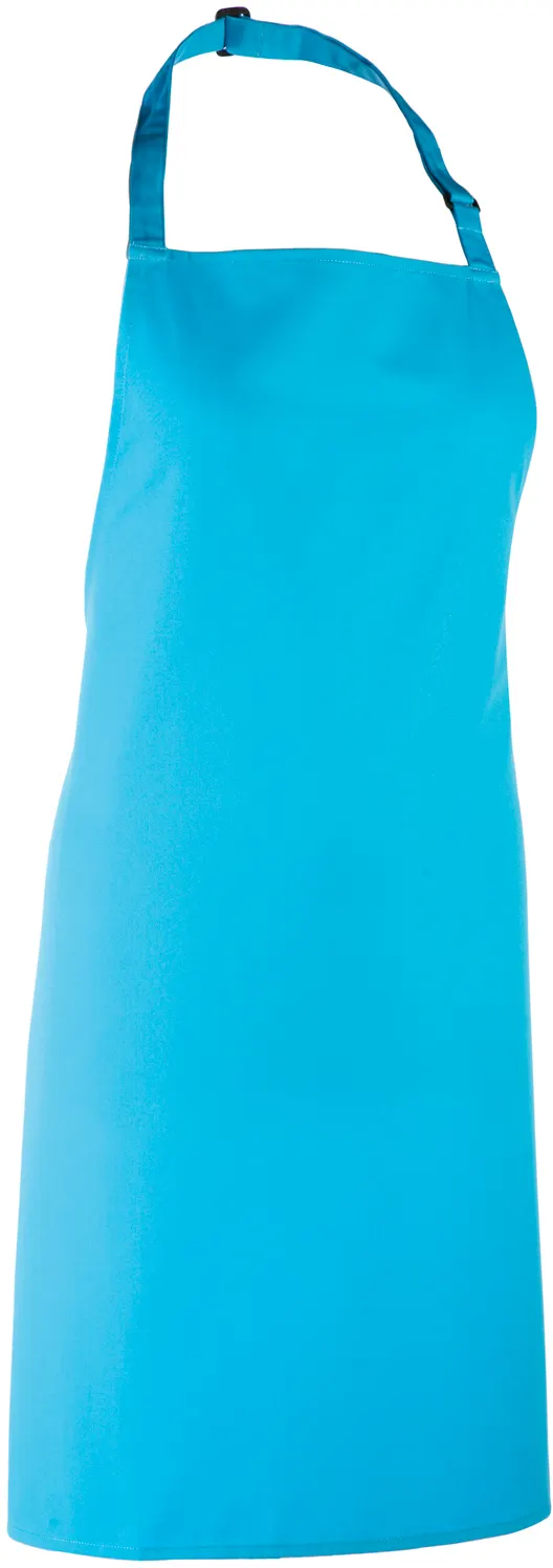 Tablier à bavette "Colours" Turquoise