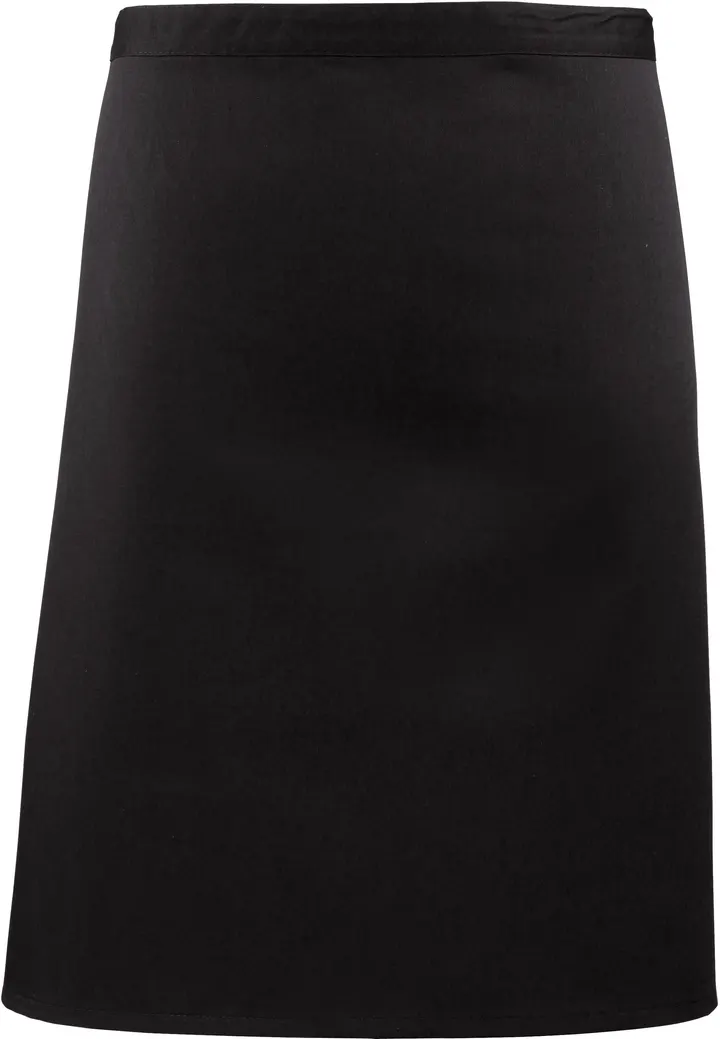Tablier taille "Colours" mi-long Black