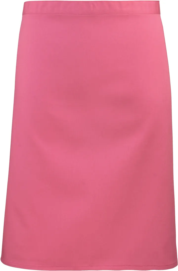 Tablier taille "Colours" mi-long Fuchsia