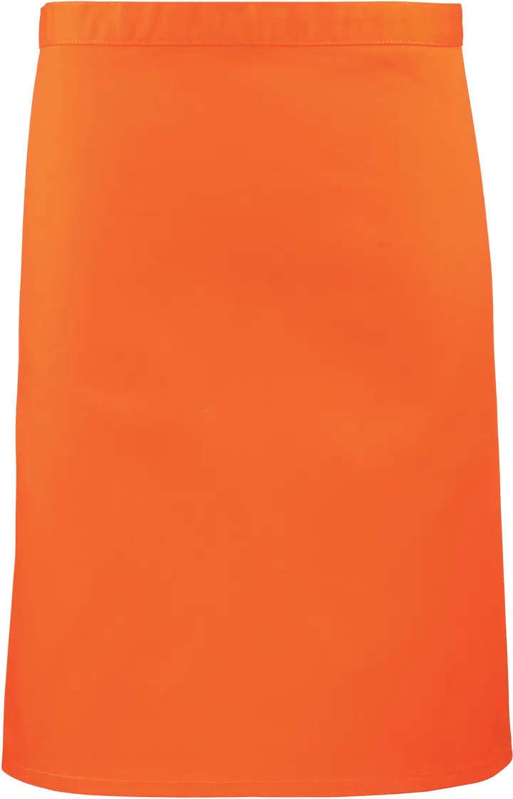 Tablier taille "Colours" mi-long Orange