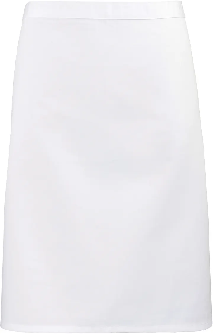 Tablier taille "Colours" mi-long White
