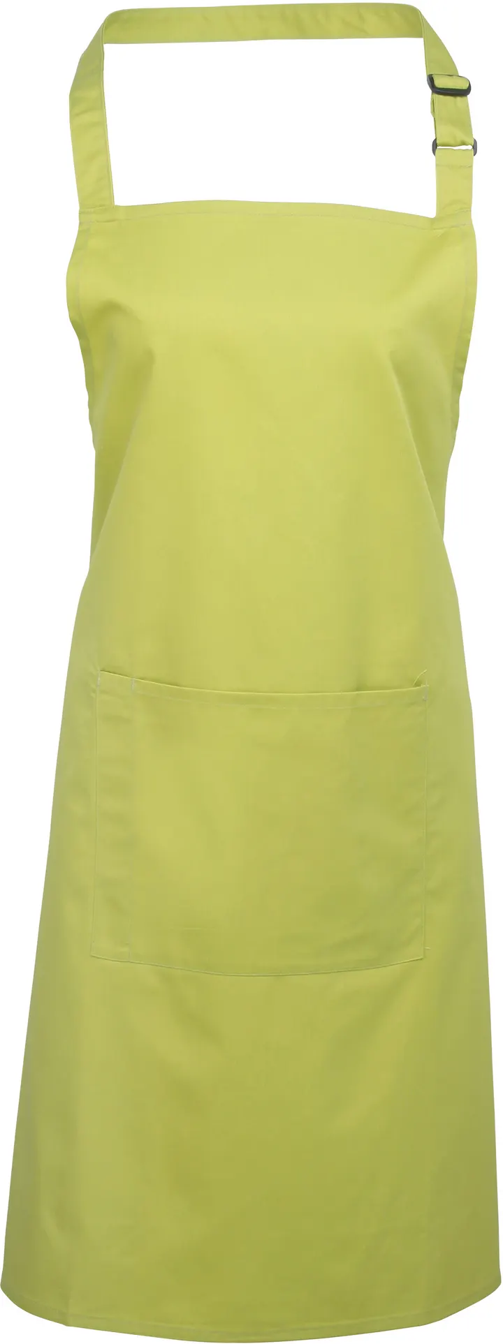 Tablier à bavette "Colours" avec poche Lime