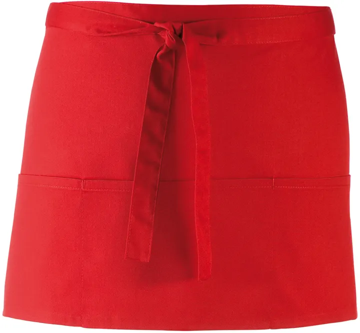 Colours' 3 Pocket Apro Red