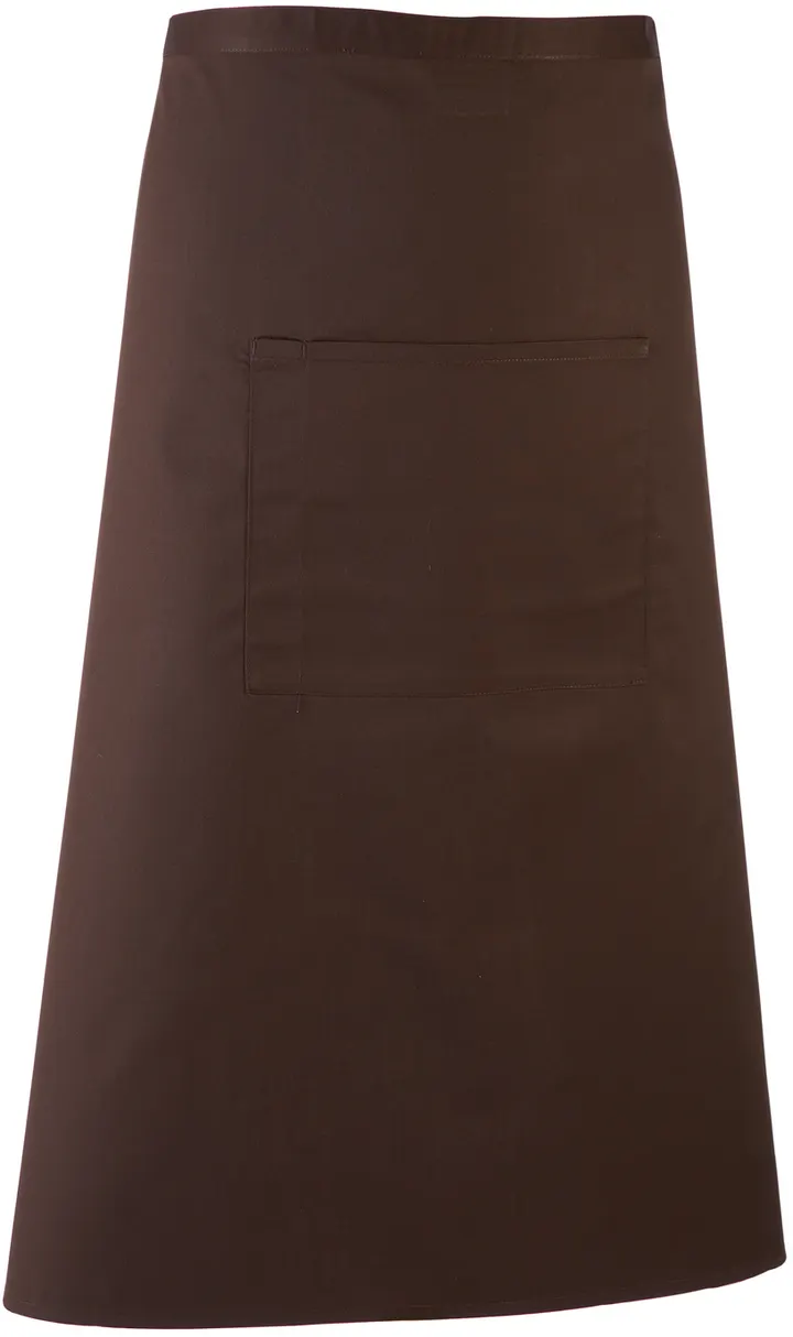 Colours' Bar Apron Brown