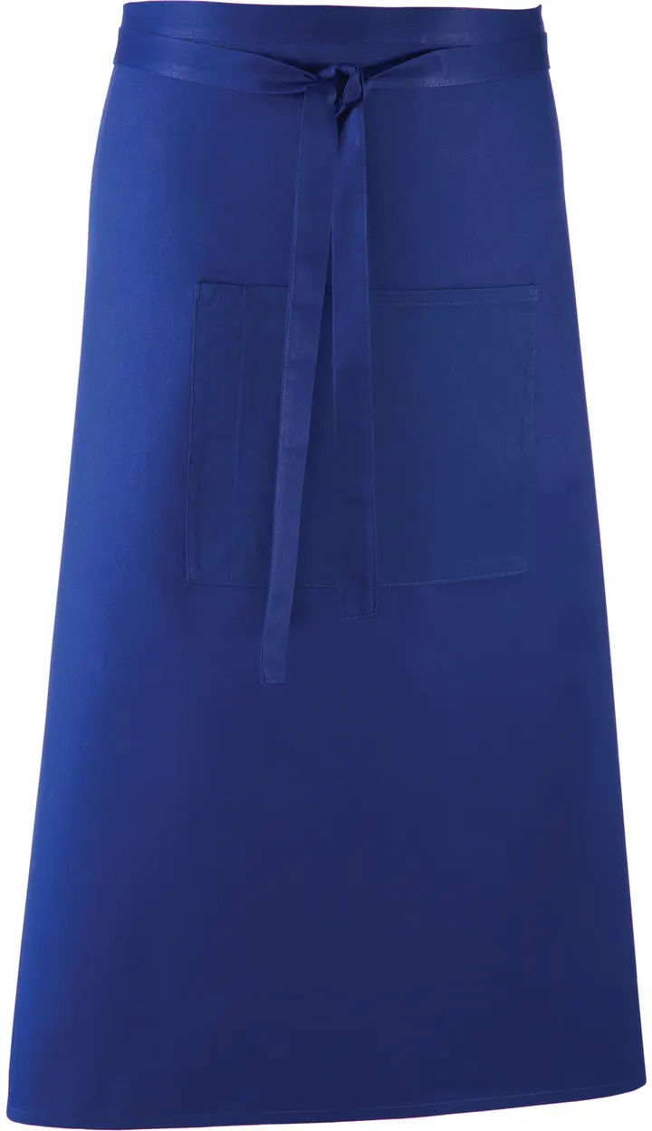 Colours' Bar Apron Royal Blue