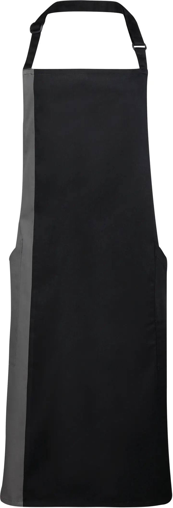 Tablier à bavette bicolore Black / Dark Grey