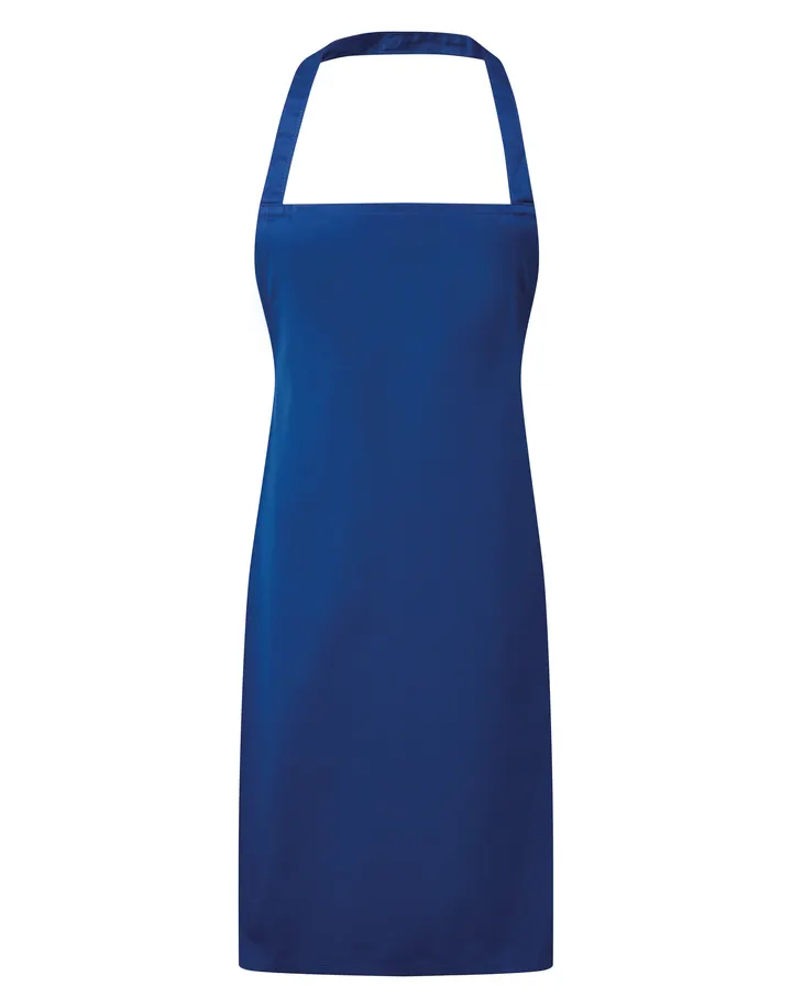 Essential Bib Apron Royal Blue