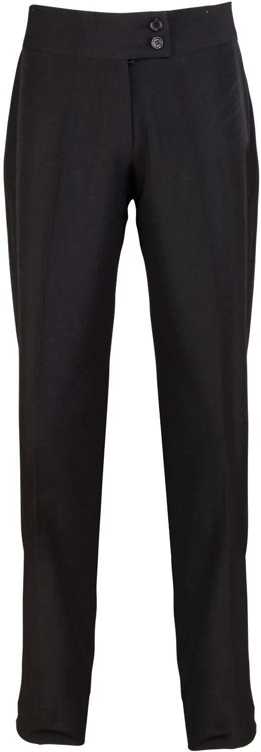 Gerade geschnittene Hose „Iris“ Black