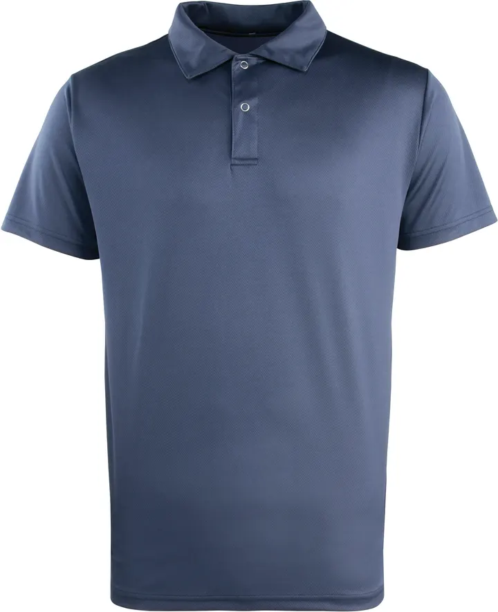 Polo boutons pression Coolchecker Navy