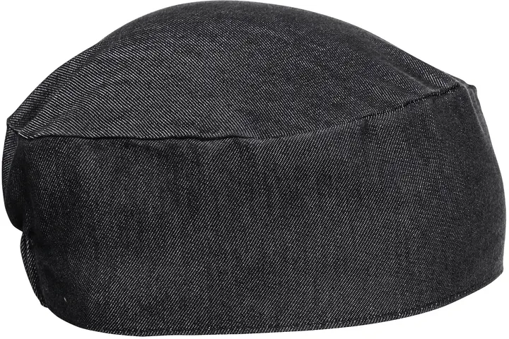 Calot de cuisinier Black Denim