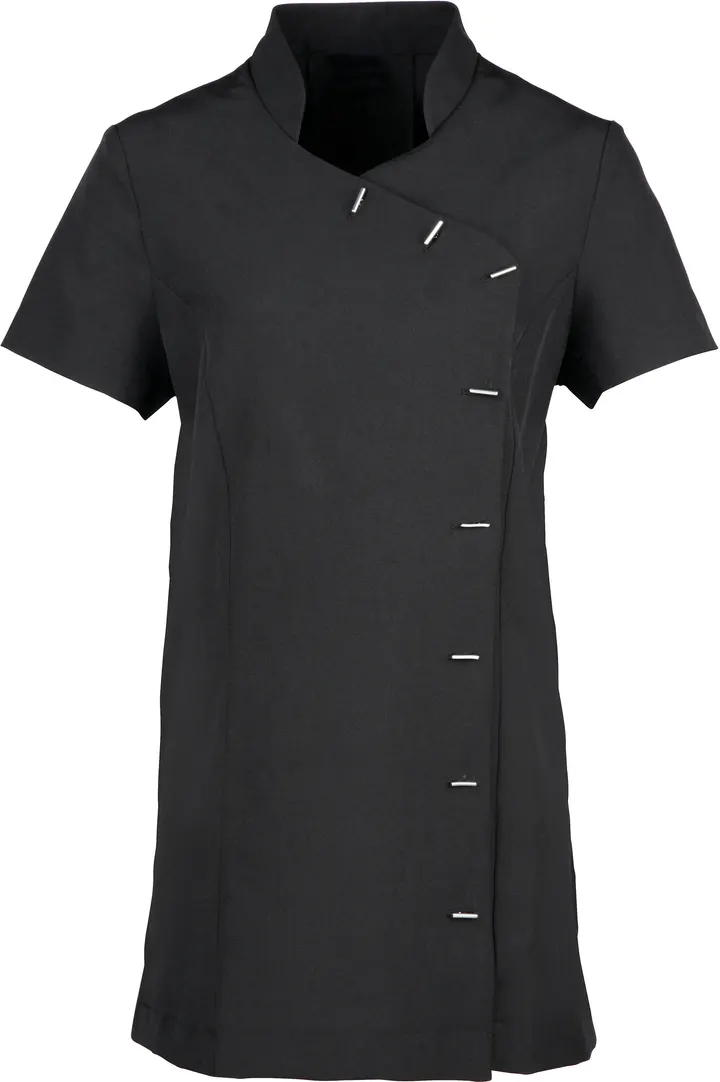 Tunique boutonnée "Orchid" Black
