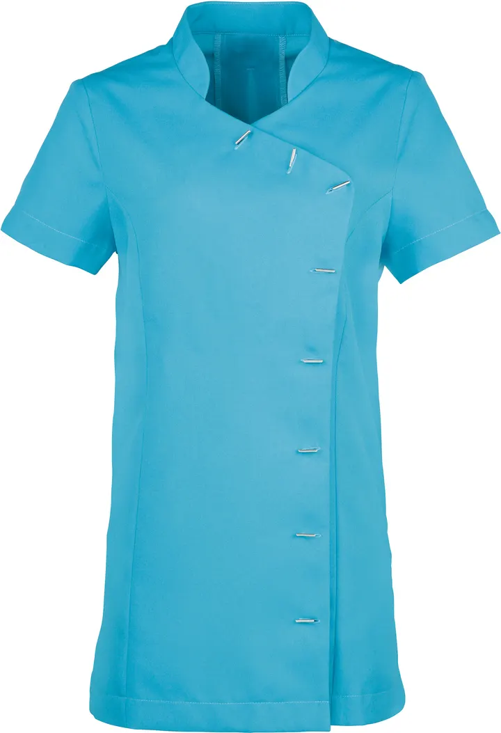 Tunique boutonnée "Orchid" Turquoise