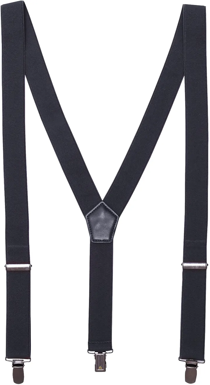 Clip trouser braces Steel