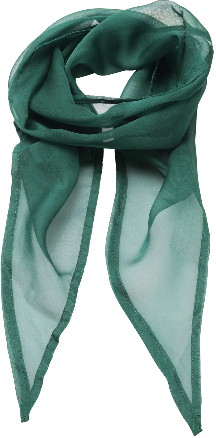 Foulard mousseline Bottle Green