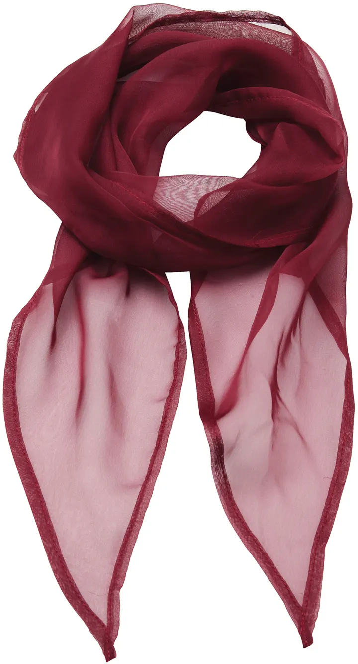 Foulard mousseline Burgundy