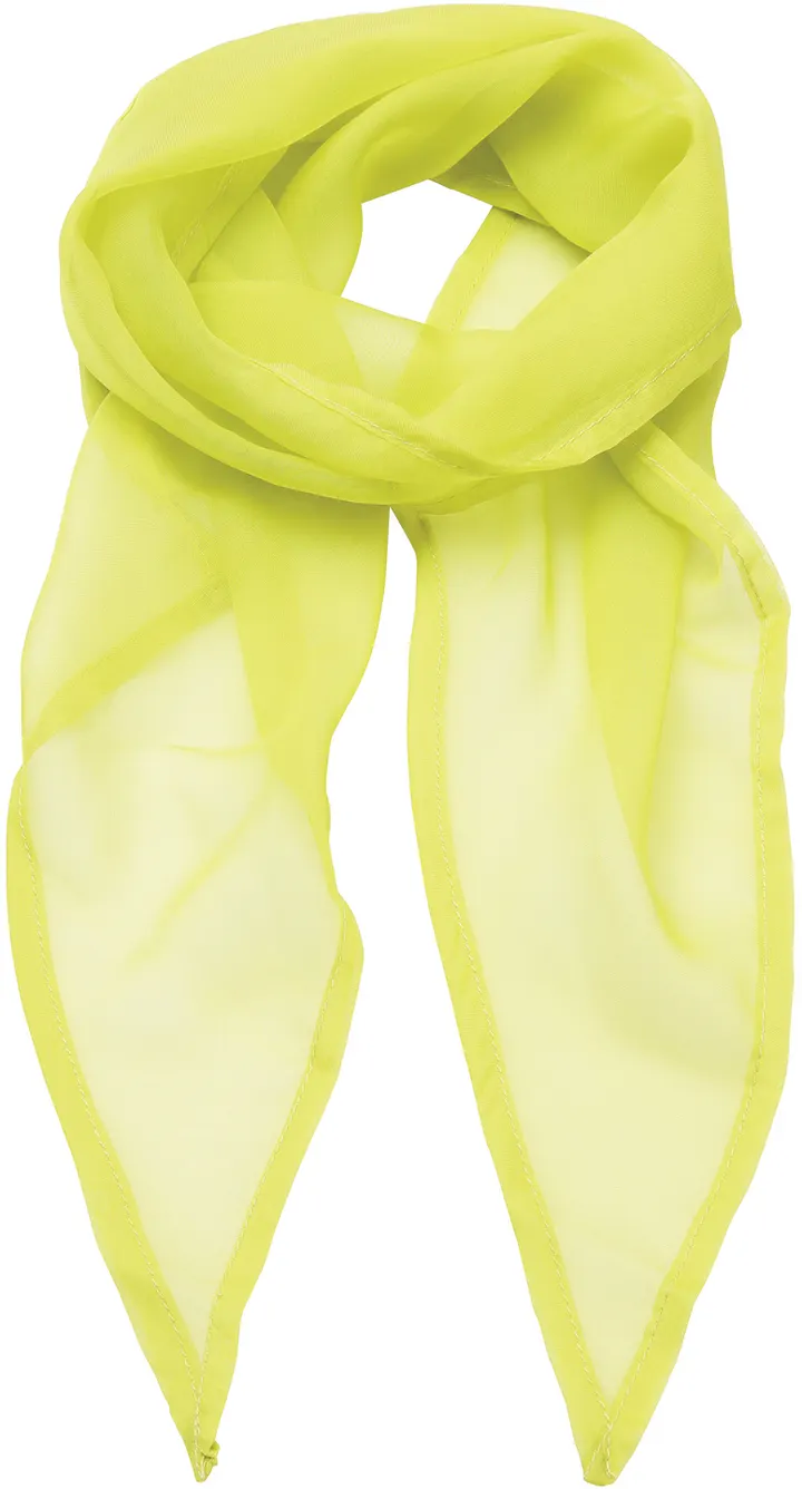 Foulard mousseline Lime