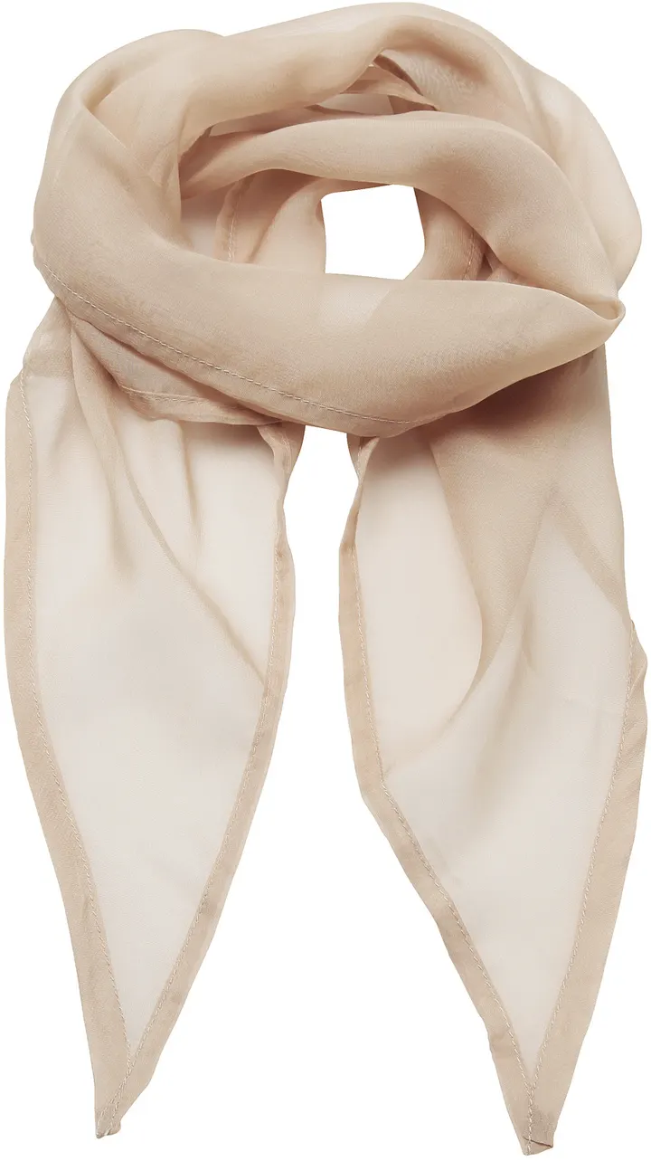 Foulard mousseline Natural