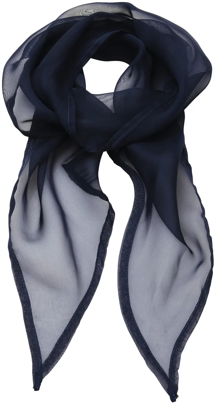 Foulard mousseline Navy