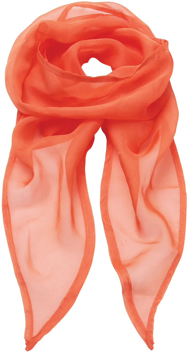 Foulard mousseline Orange