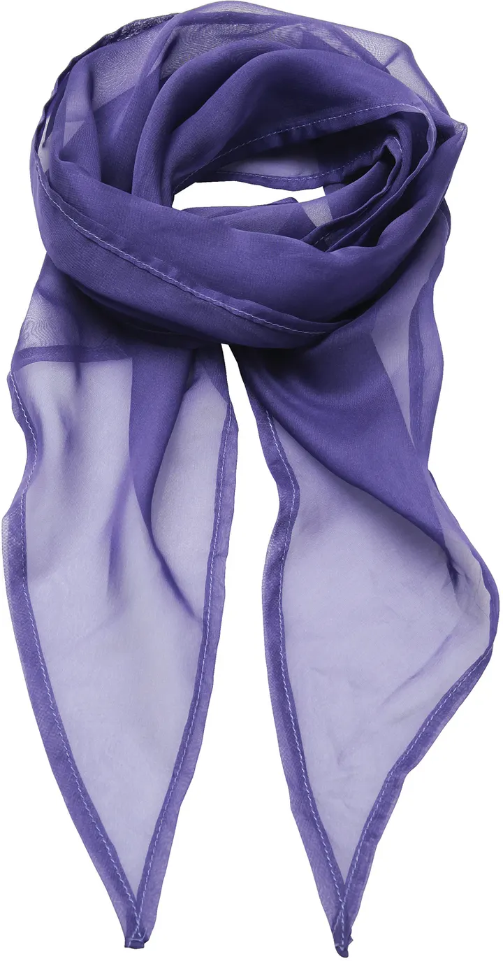 Foulard mousseline Purple