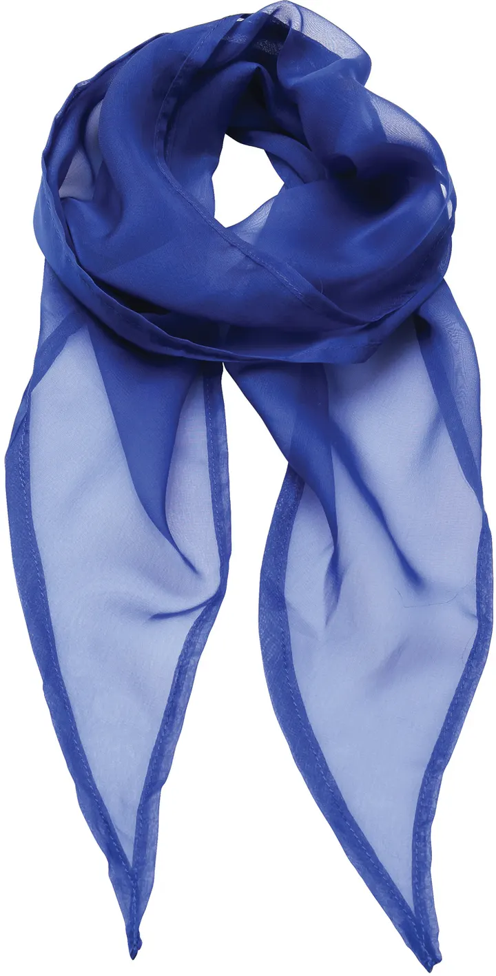 Foulard mousseline Royal Blue