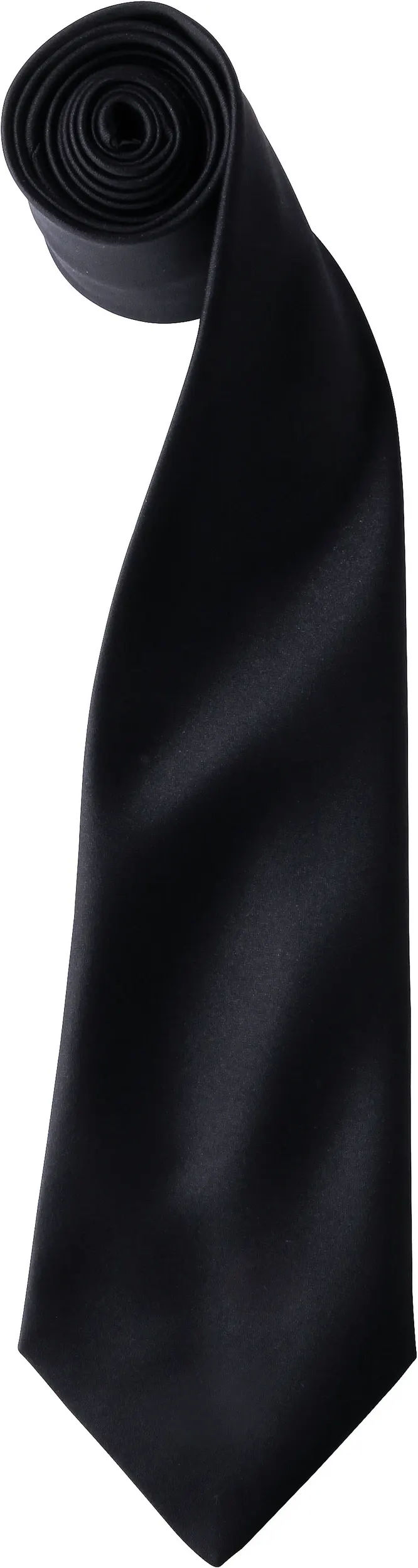colours' Satin Tie Black