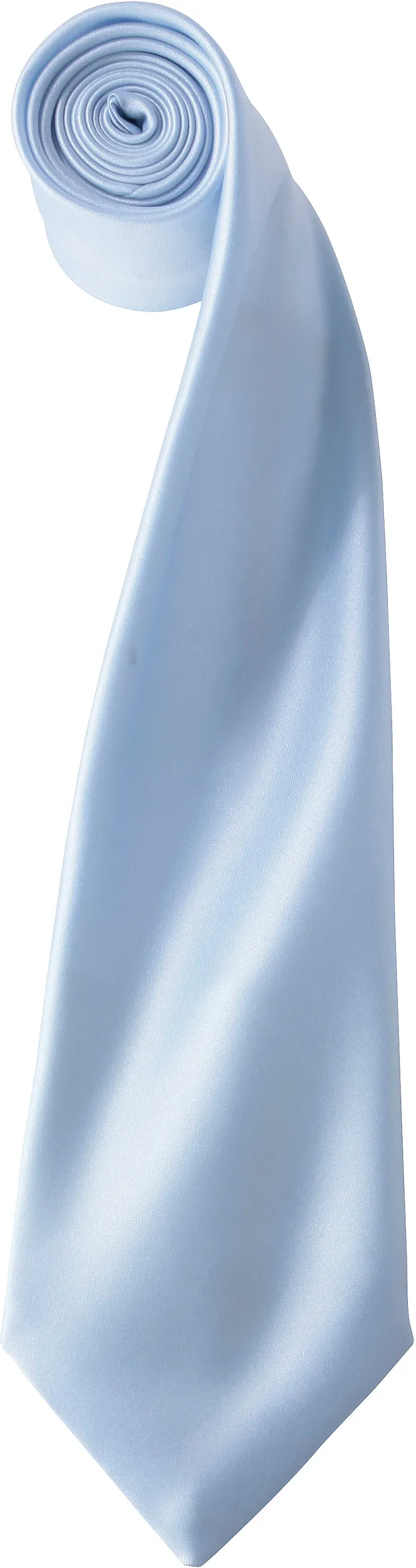 colours' Satin Tie Light Blue