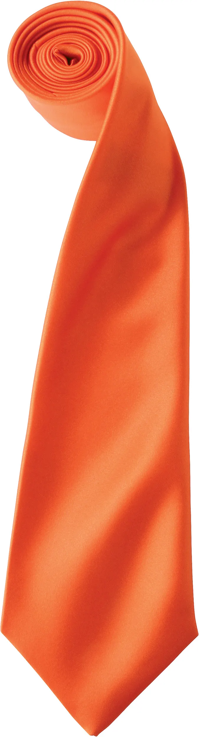 colours' Satin Tie Orange