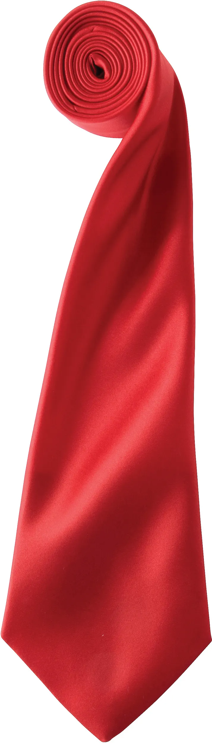 colours' Satin Tie Red