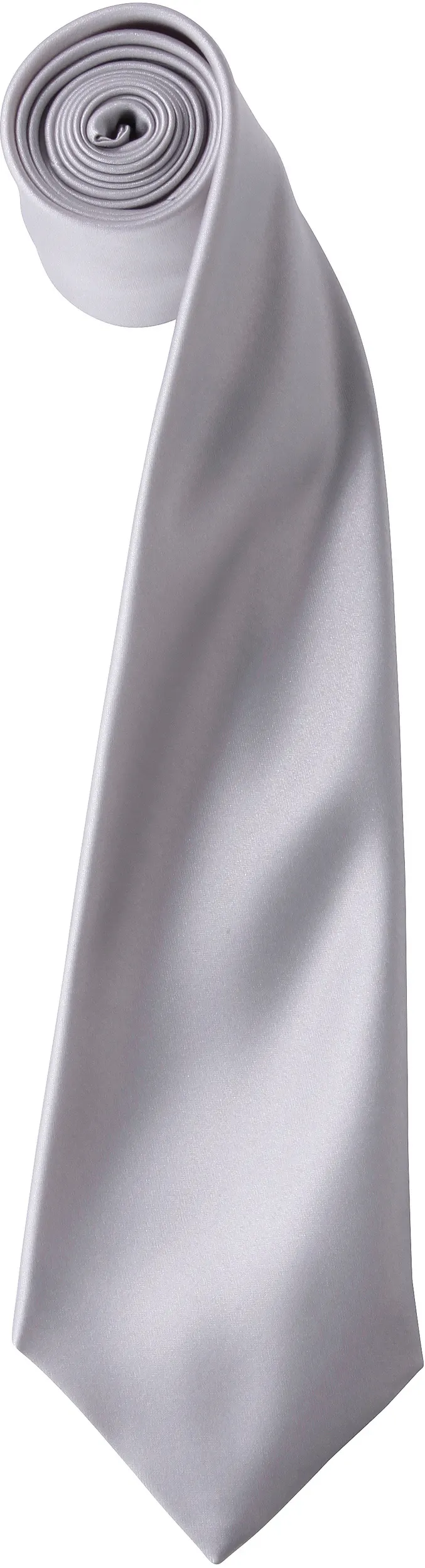 colours' Satin Tie Silver