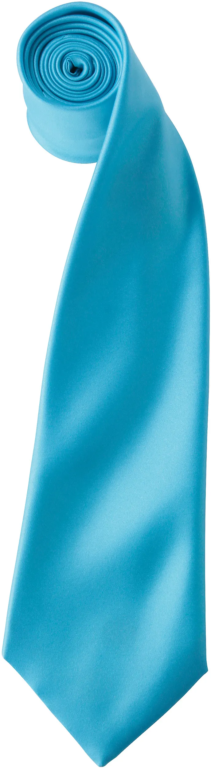 colours' Satin Tie Turquoise