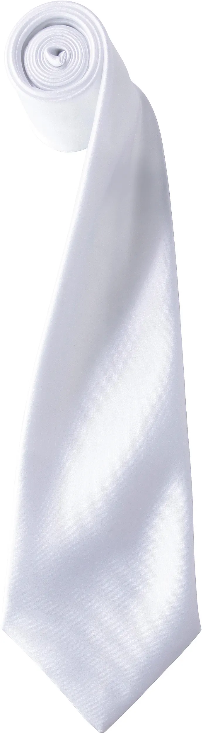 colours' Satin Tie White