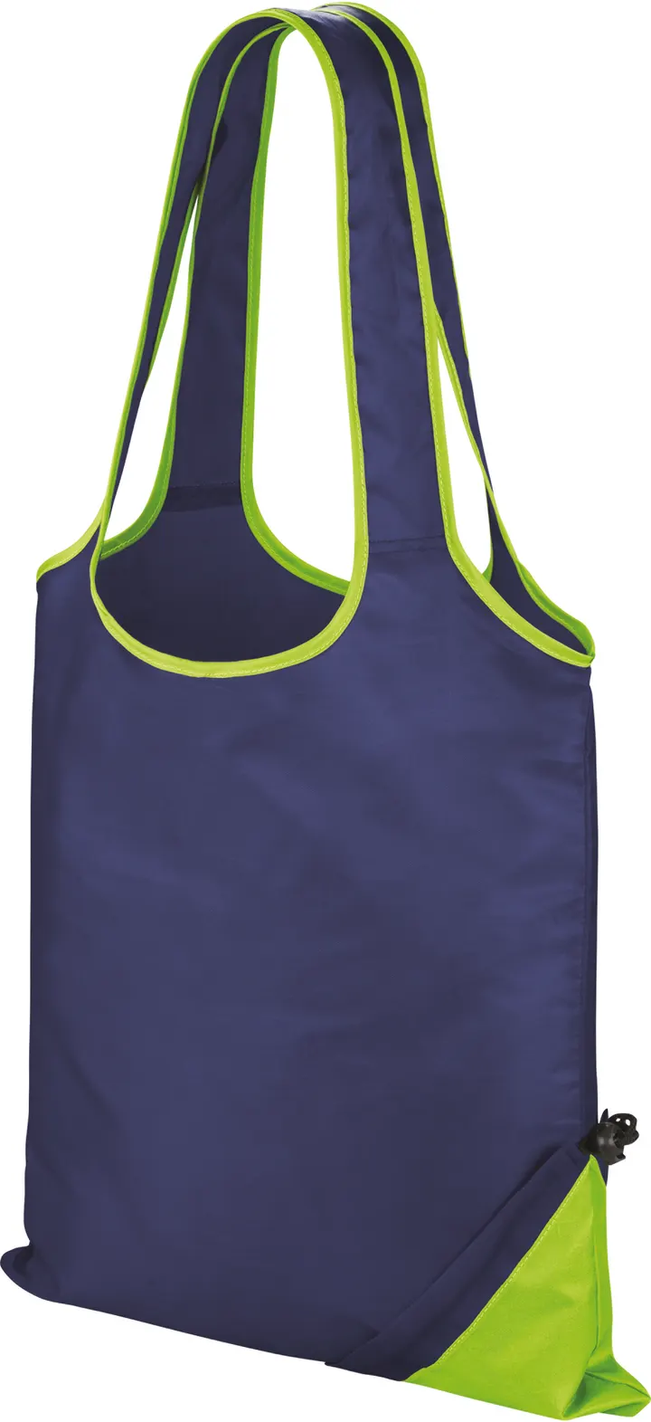 Shopper "Compact" Navy / Lime