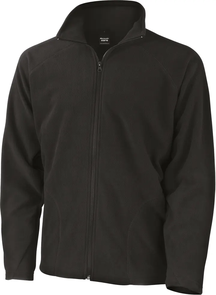 MicroFleece Jacke Black