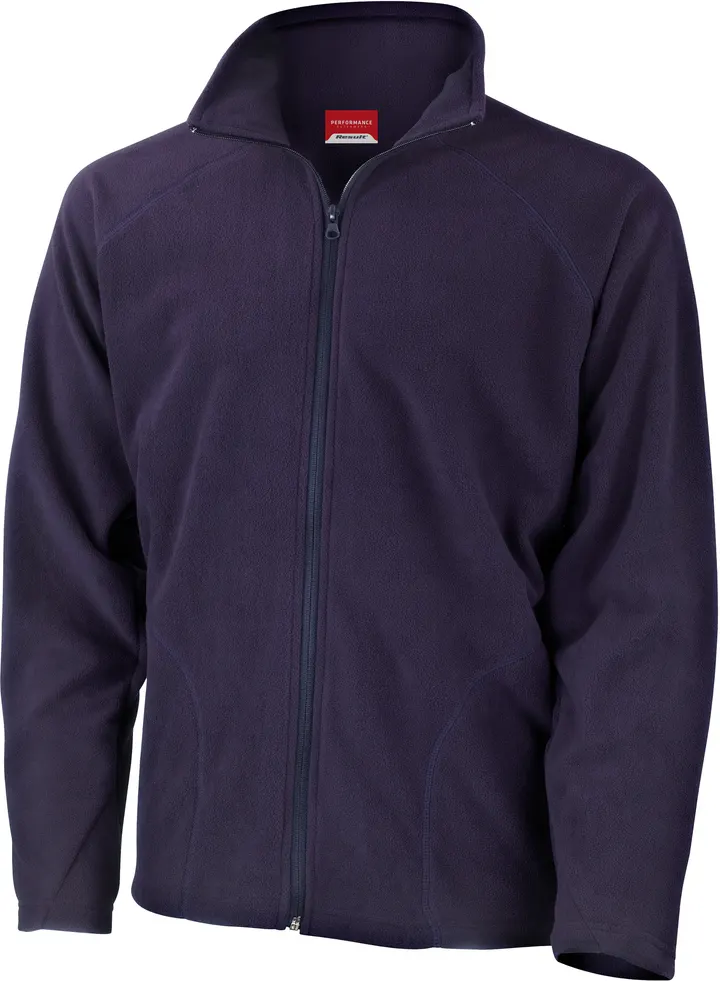MicroFleece Jacke Navy