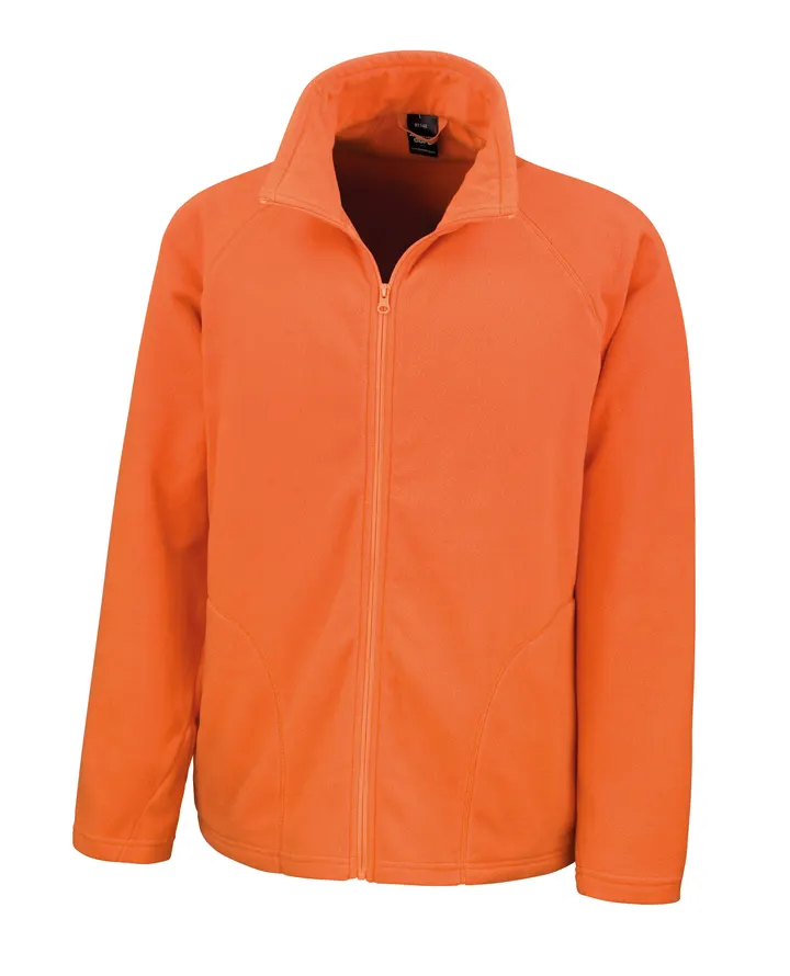 MicroFleece Jacke Orange