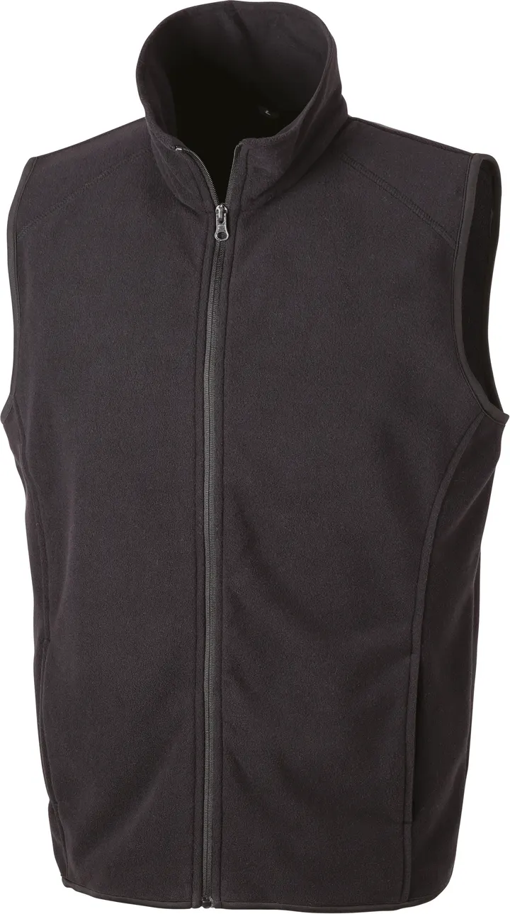 Mikrofleece-Gilet Black