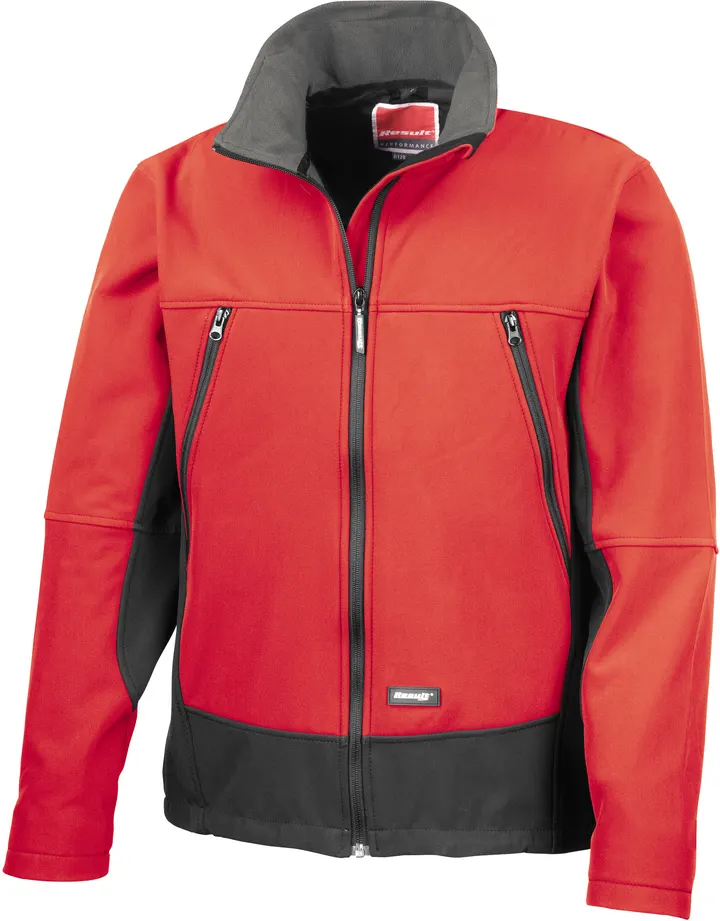 Activity Softshell Jacket Red / Black
