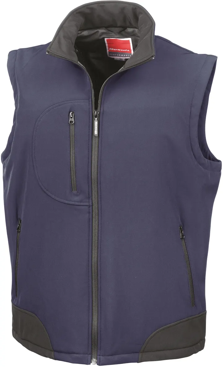 Softshell Bodywärmer Navy