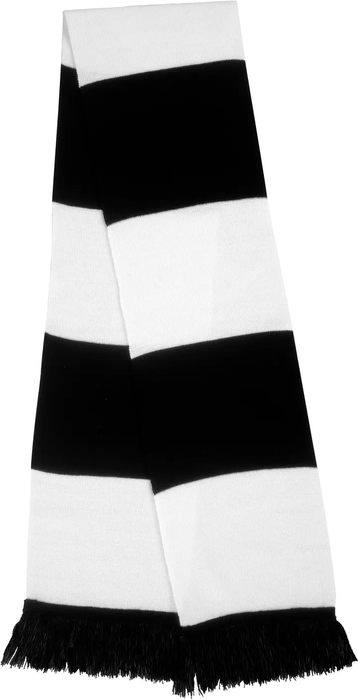 Team Scarf Black / White