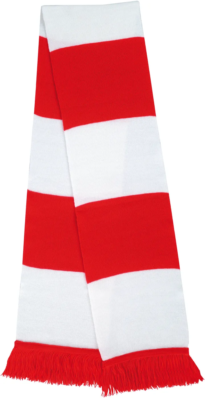 Team Scarf Red / White