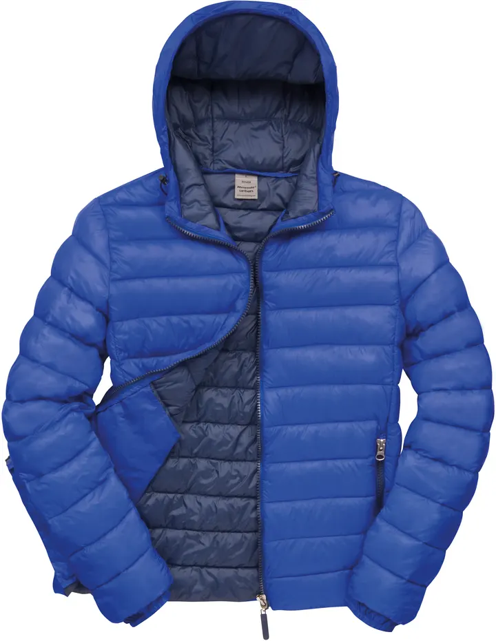 Mens Snow Bird Hooded Jacket Royal Blue / Navy