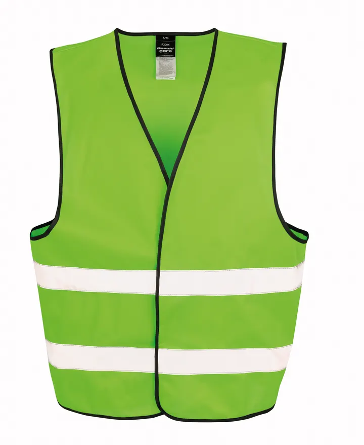 Gilet CORE à visibilité accrue Lime