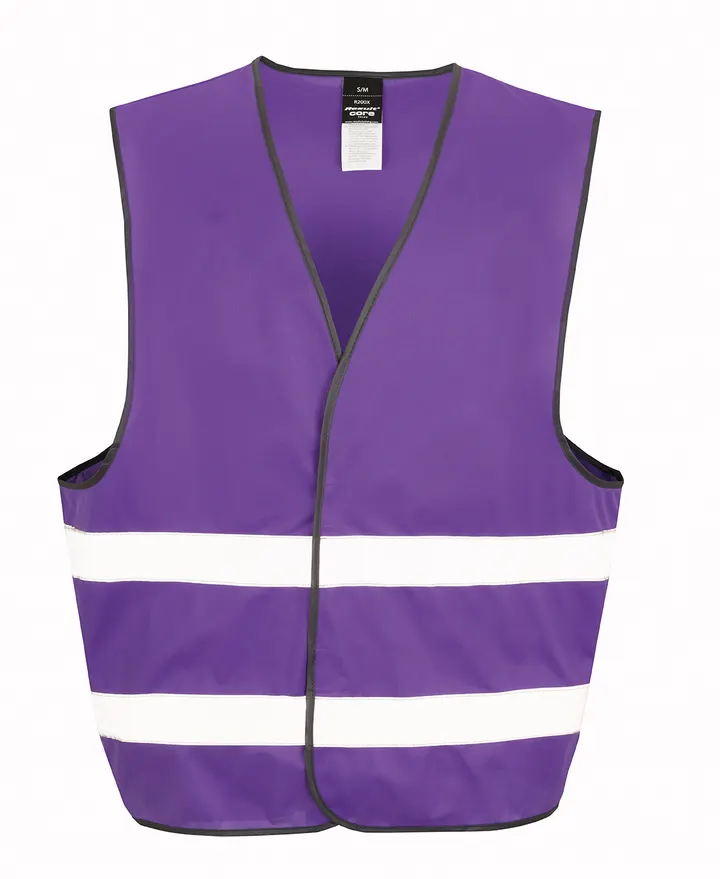 Gilet CORE à visibilité accrue Purple